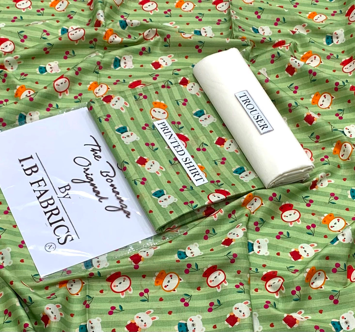 2-piece unstitched lawn suit by The Original Bonanza