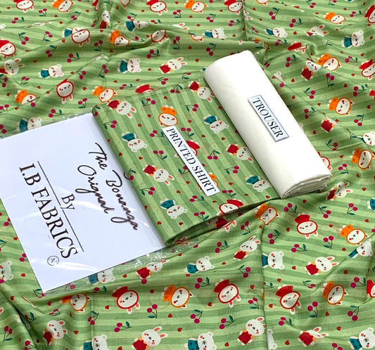 2-piece unstitched lawn suit by The Original Bonanza