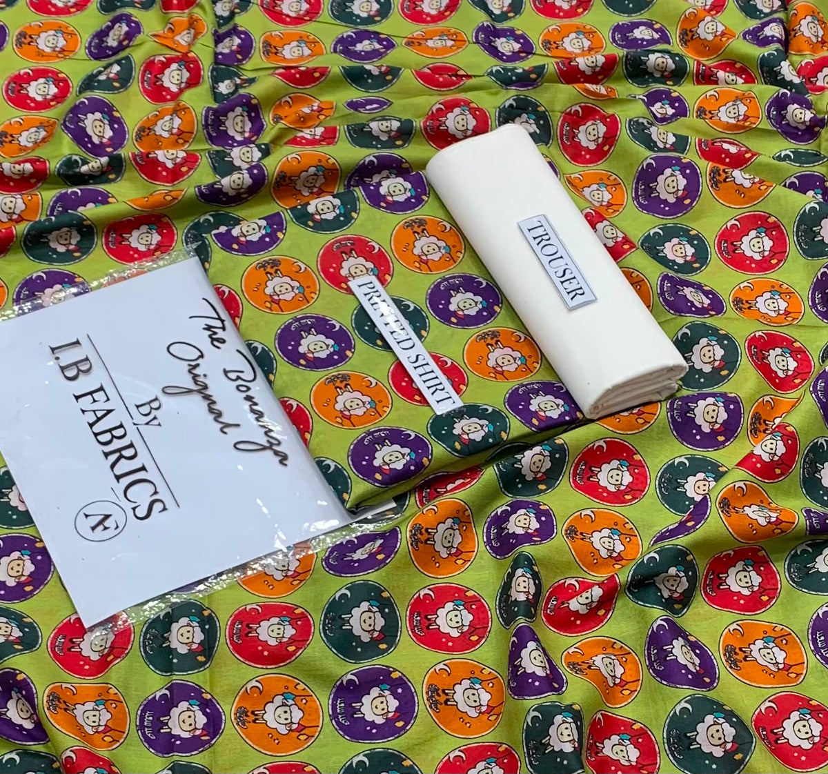 2-piece unstitched lawn suit by The Original Bonanza