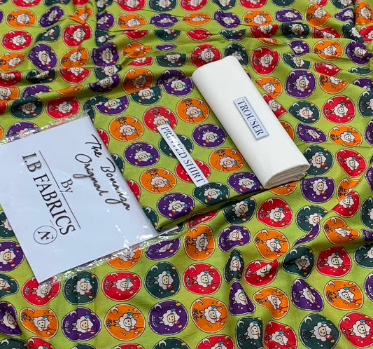 2-piece unstitched lawn suit by The Original Bonanza