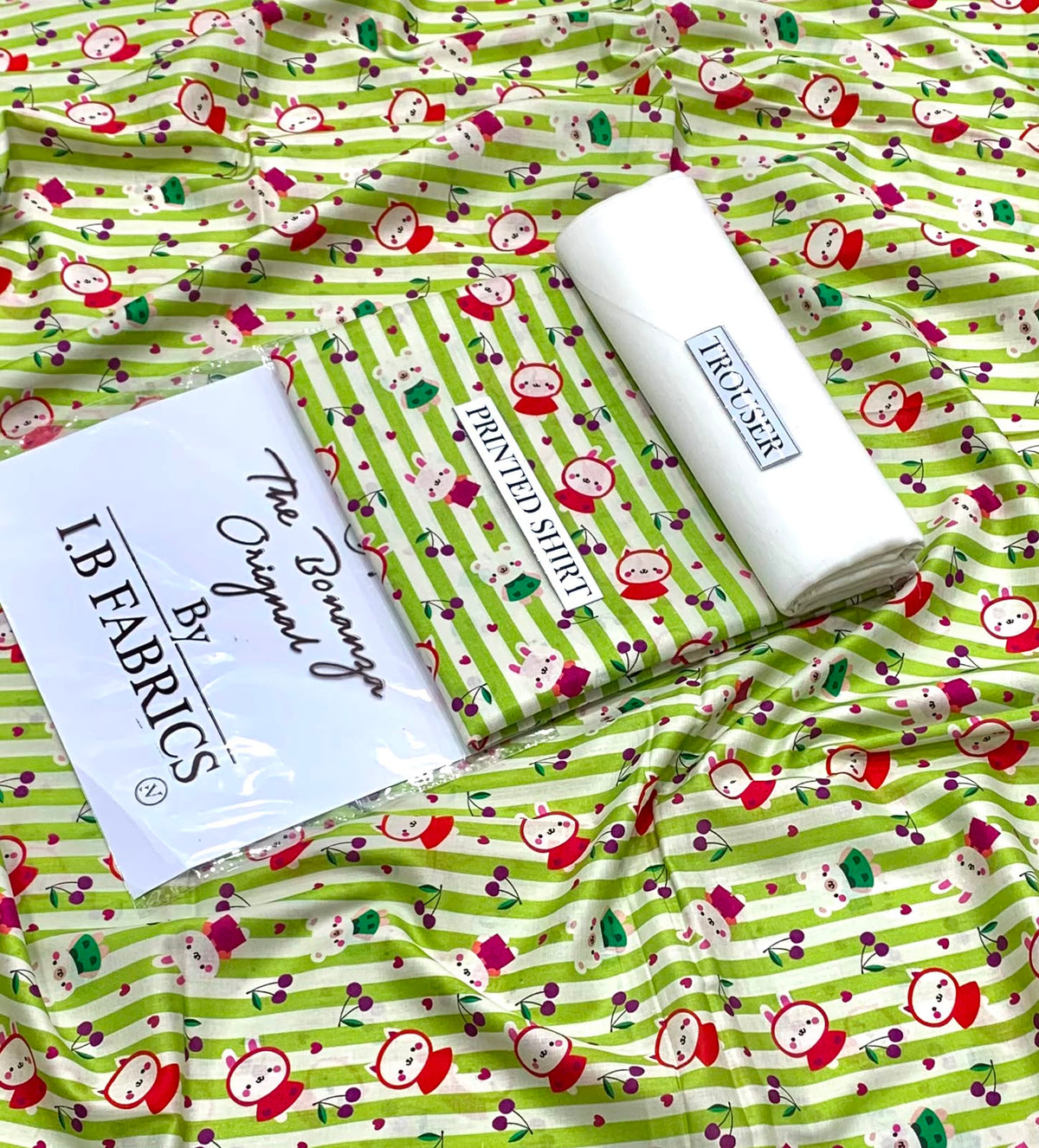 2-piece unstitched lawn suit by The Original Bonanza