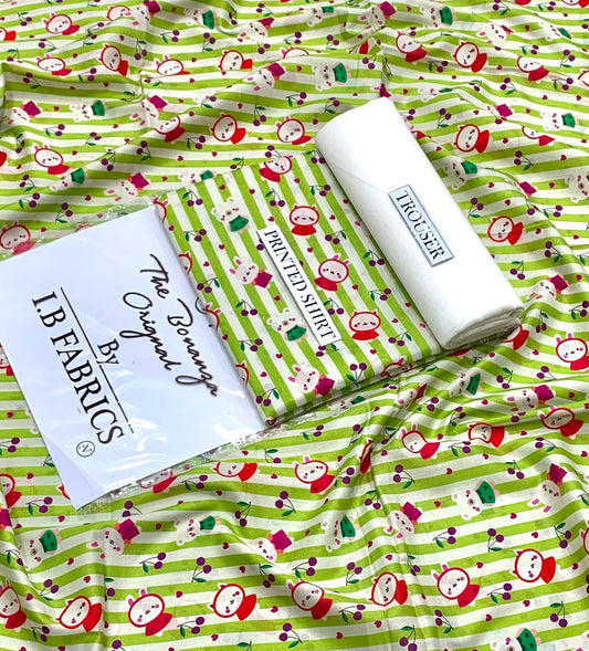 2-piece unstitched lawn suit by The Original Bonanza