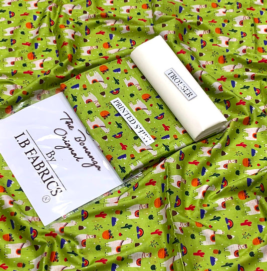 2-piece unstitched lawn suit by The Original Bonanza