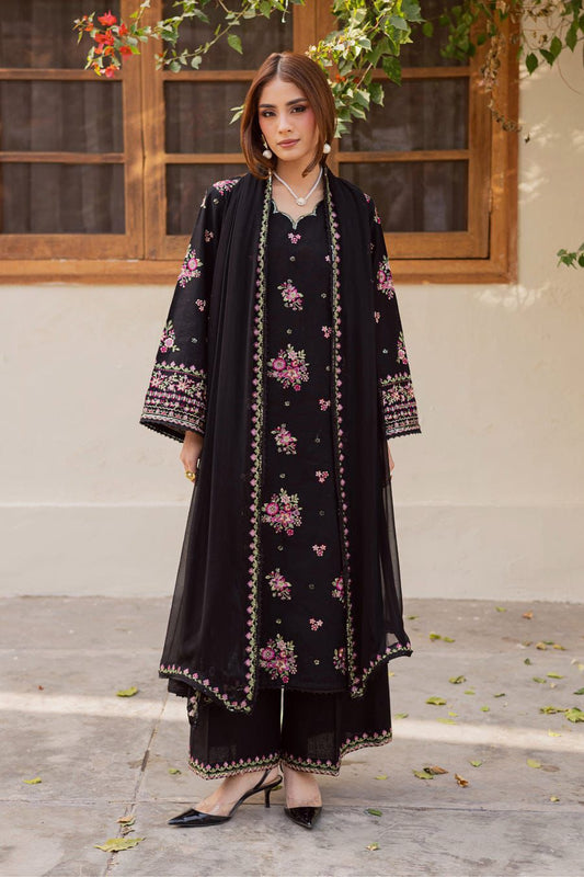 3-piece embroidered suit by BATIK from the Summer Collection.