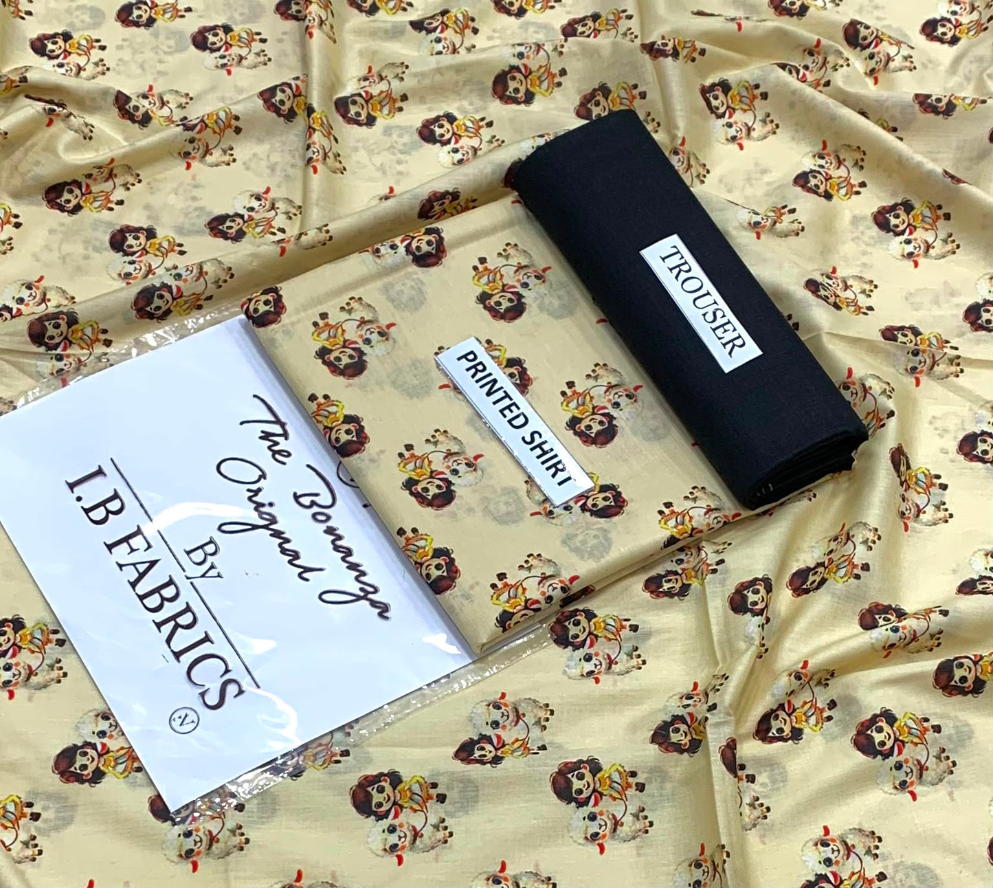 2-piece unstitched lawn suit by The Original Bonanza