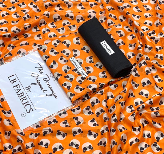 2-piece unstitched lawn suit