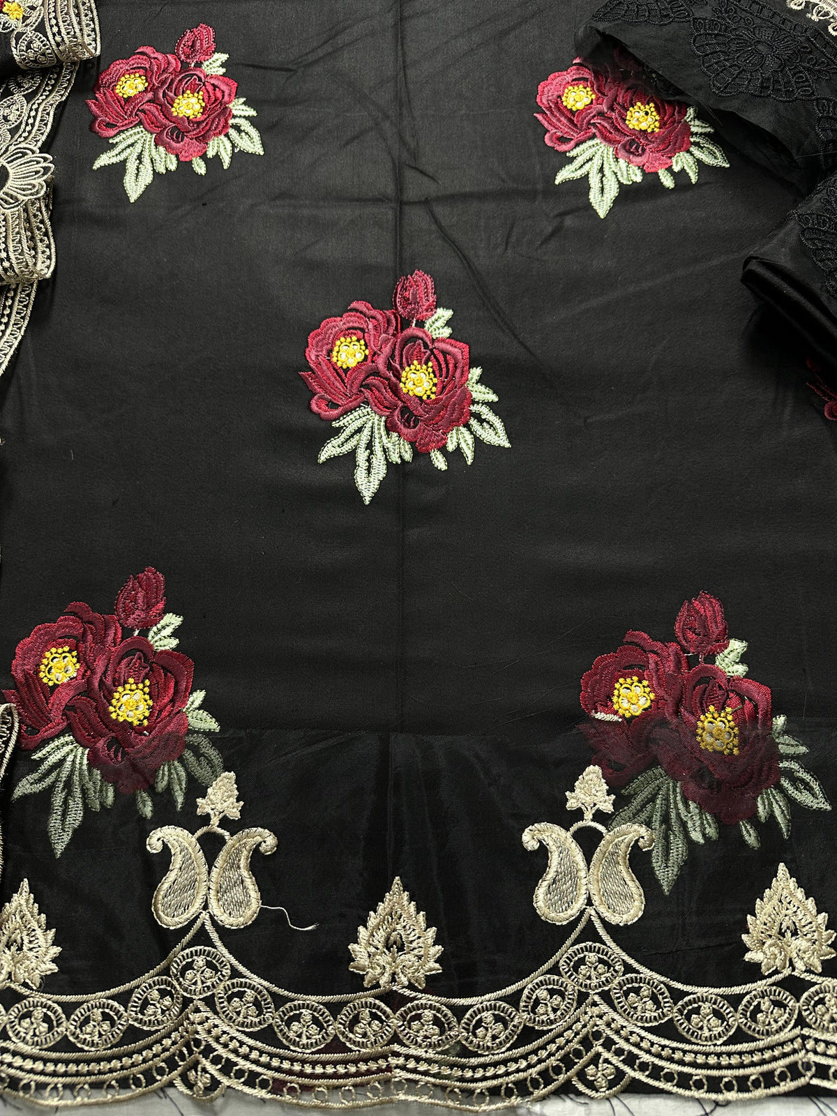 Parishay Premium Dhanak 3-Piece Embroidered Suit | Winter Collection 2026 | TFS-019