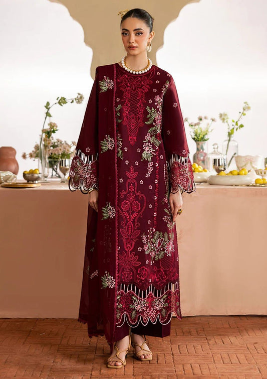 Mahnur Premium Dhanak 3-Piece Embroidered Suit | Winter Collection 2026