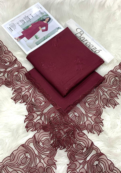 Bareeza Vol.1 #5001 – Dhanak Marina Embroidered Winter 2-Piece