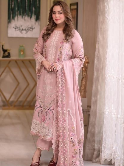 Charizma NF-431 – Premium Dhanak Embroidered Winter 3-Piece Suit