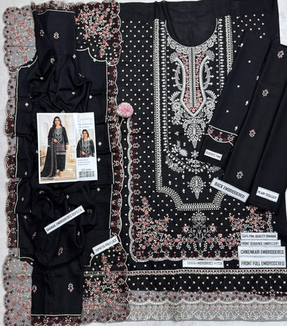 Bareeze 6009 Karandi Embroidered 3-Piece Suit