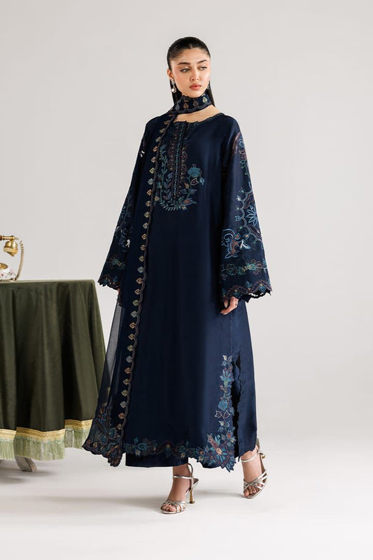 IZNIK Premium Dhanak 3-Piece Embroidered Suit | Winter Collection 2026 | NF-3018