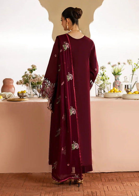 Mahnur Premium Dhanak 3-Piece Embroidered Suit | Winter Collection 2026