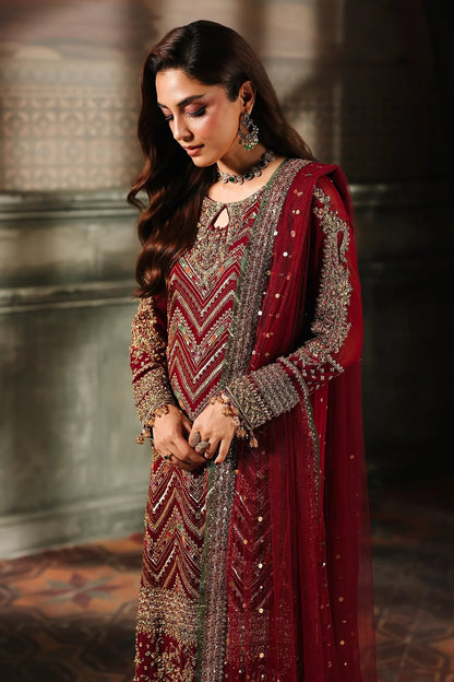 Charizma Wedding Edition 2026 Embroidered Chiffon 3-Piece Suit