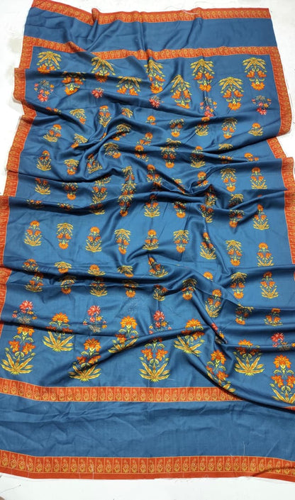 Urgu Premium Dhanak 3PC Embroidered Suit with Wool Shawl