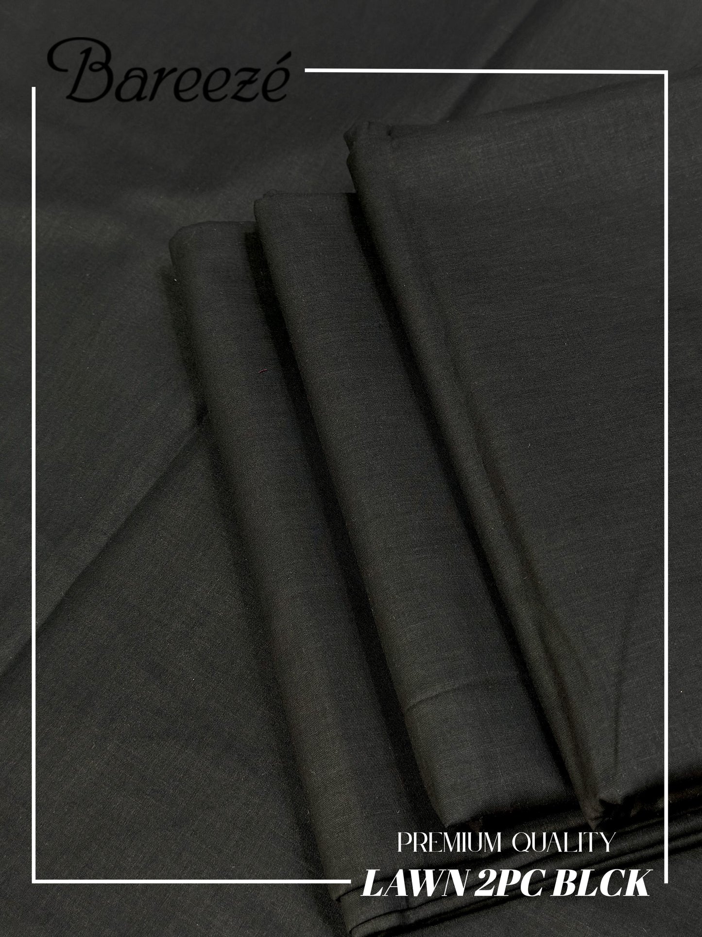 2-piece plain lawn suit by Bareeze.